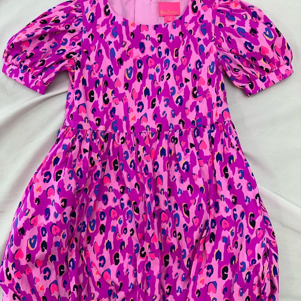 Lilly Pulitzer multi colored Print Bumble Dress 4